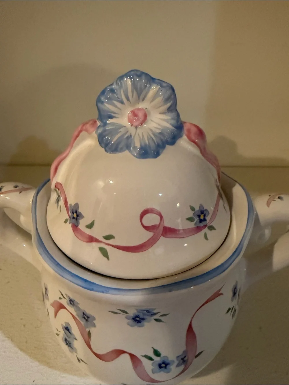Vintage PORTA Raul Da Bernarda Portugal JESSICA Sugar Bowl Lynn Hollyn - Lidded